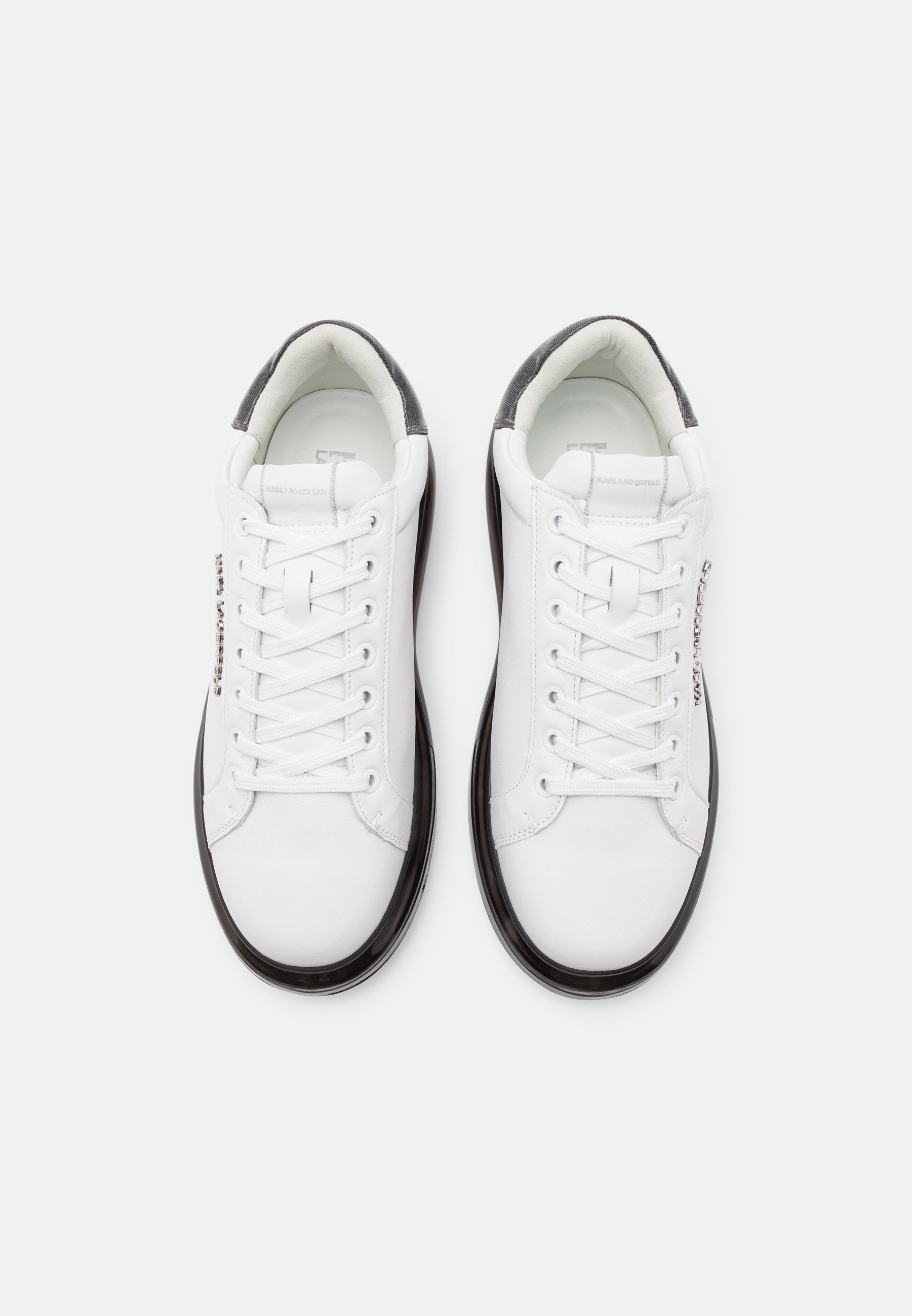 KARL LAGERFELD KAPRI KUSHION LACE - Sneakers - wit/zwart