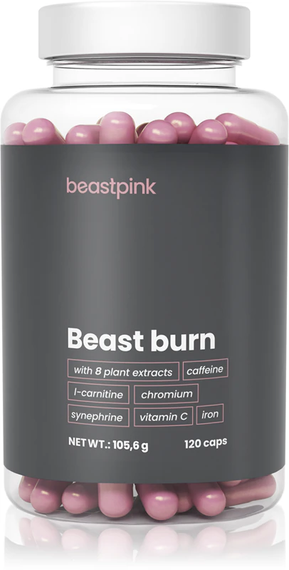 BeastPink Beast Burn doplnok stravy doplnok stravy pre športovcov