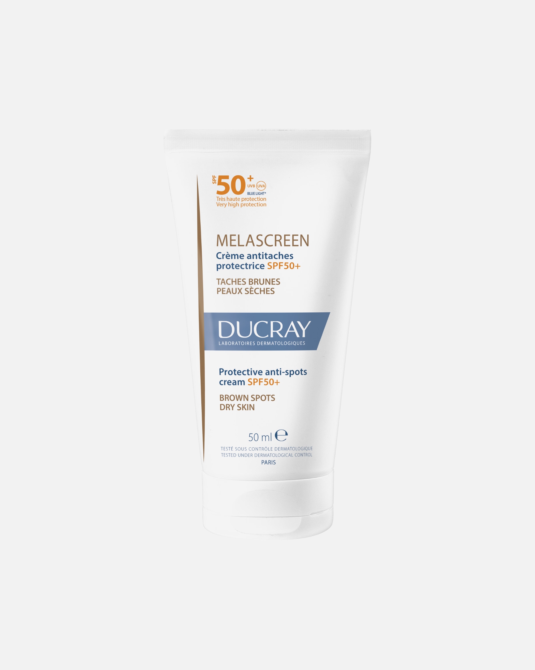 Crema antimanchas Ducray MELASCREEN Crema protectora antimanchas SPF 50+ - 50 ml