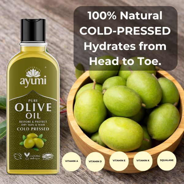Aceite de oliva puro Ayumi Naturals 150 ml