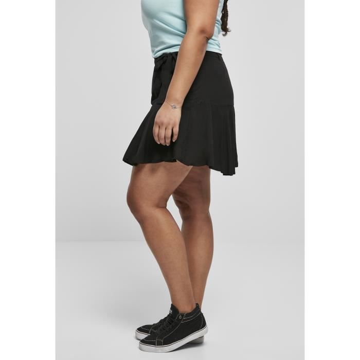 Gonna da donna - URBAN CLASSICS - Mini - Viscosa - Nera - Taglia XL