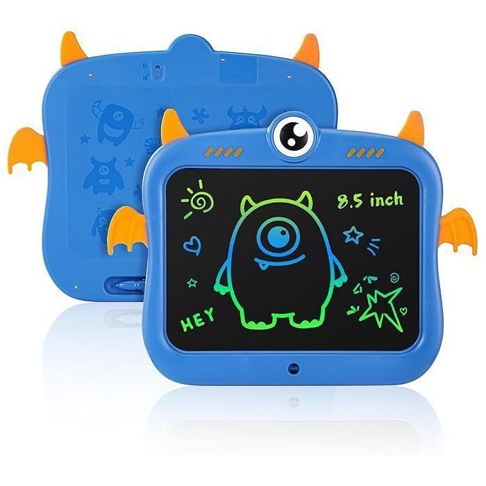 LCD Writing Tablet - 8.5 Inch Colorful Drawing Tablet - Educational Toys - Reusable - For Children 3-11 Years Old