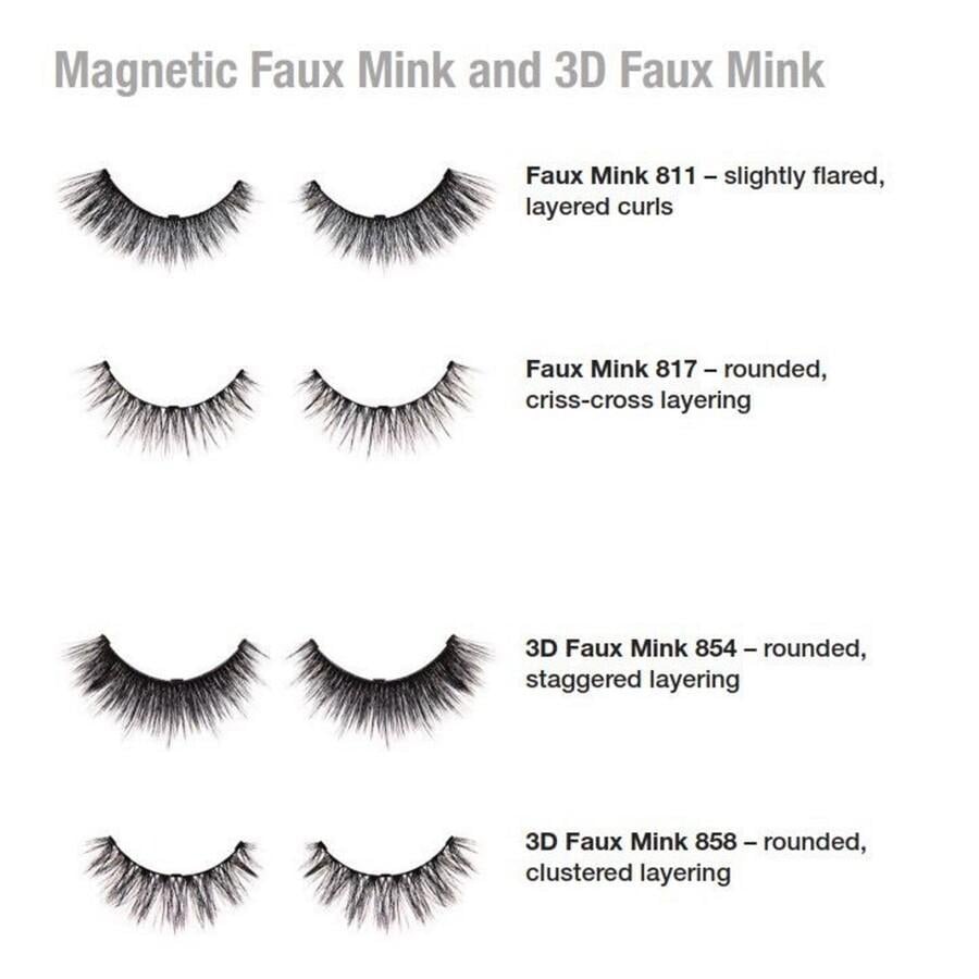 Ardell Nepeyelashes magneettiset keinotekoiset minkkiripset 817 - 1 pari
