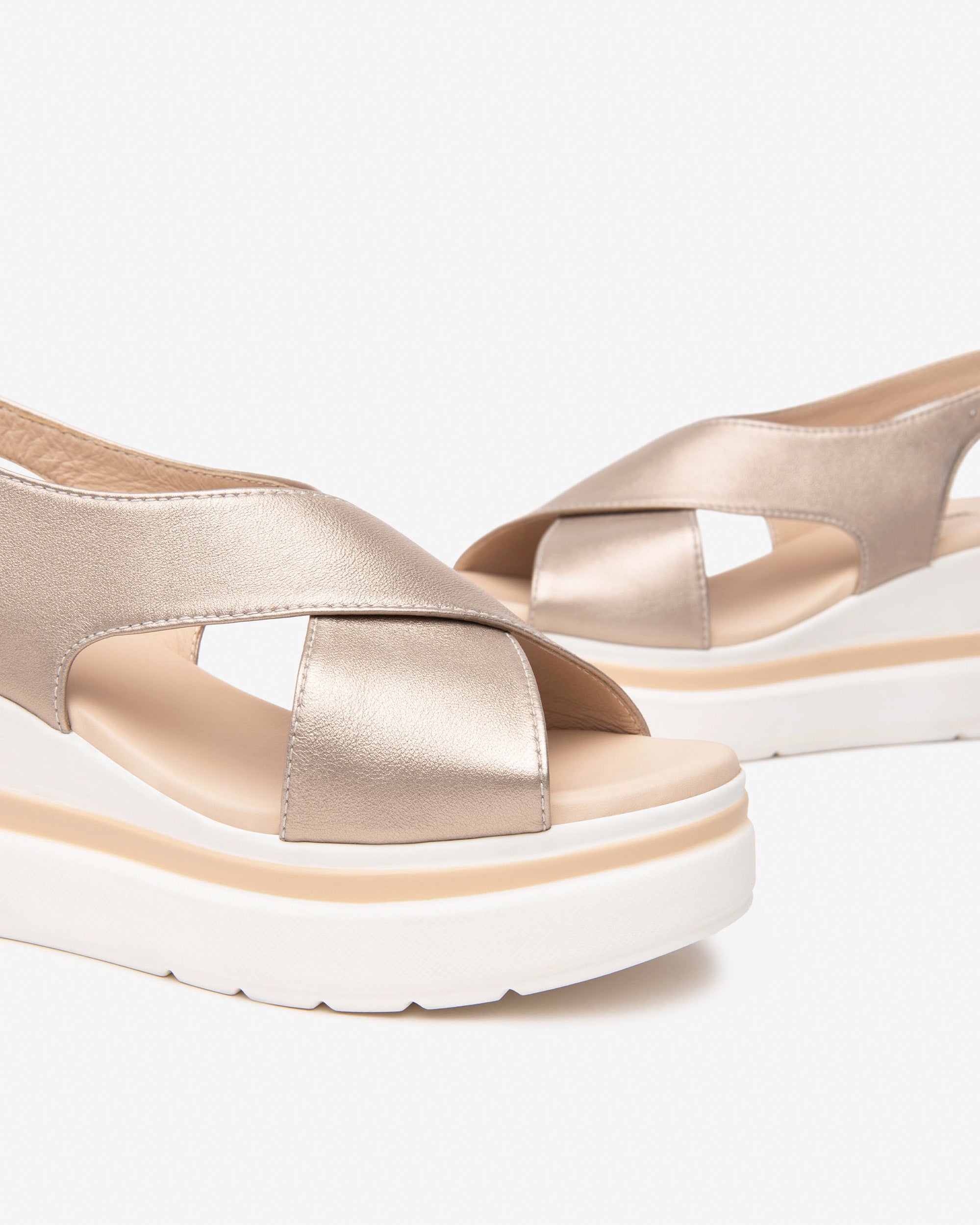  Damen-Ledersandalen