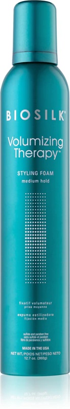 Biosilk Volumizing Therapy Styling Foam srednje velikosti