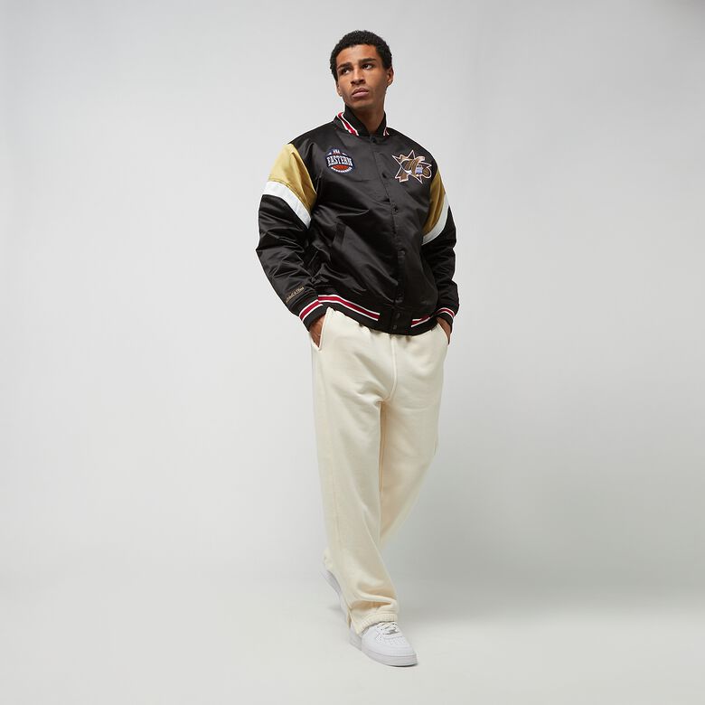 NBA-Satinjacke aus schwerem Material, Philadelphia 76ers