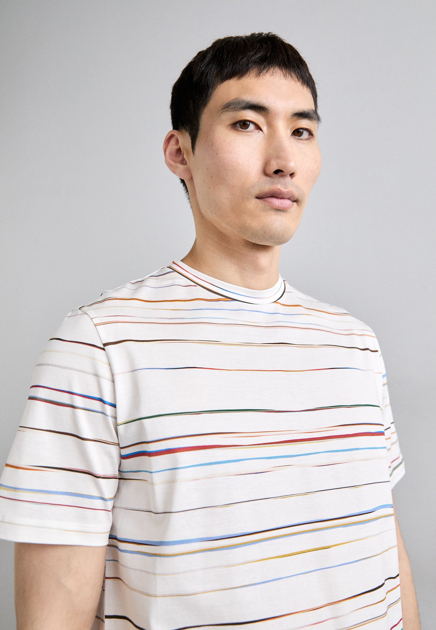 Paul Smith STRIPE - T-shirt met print - wit