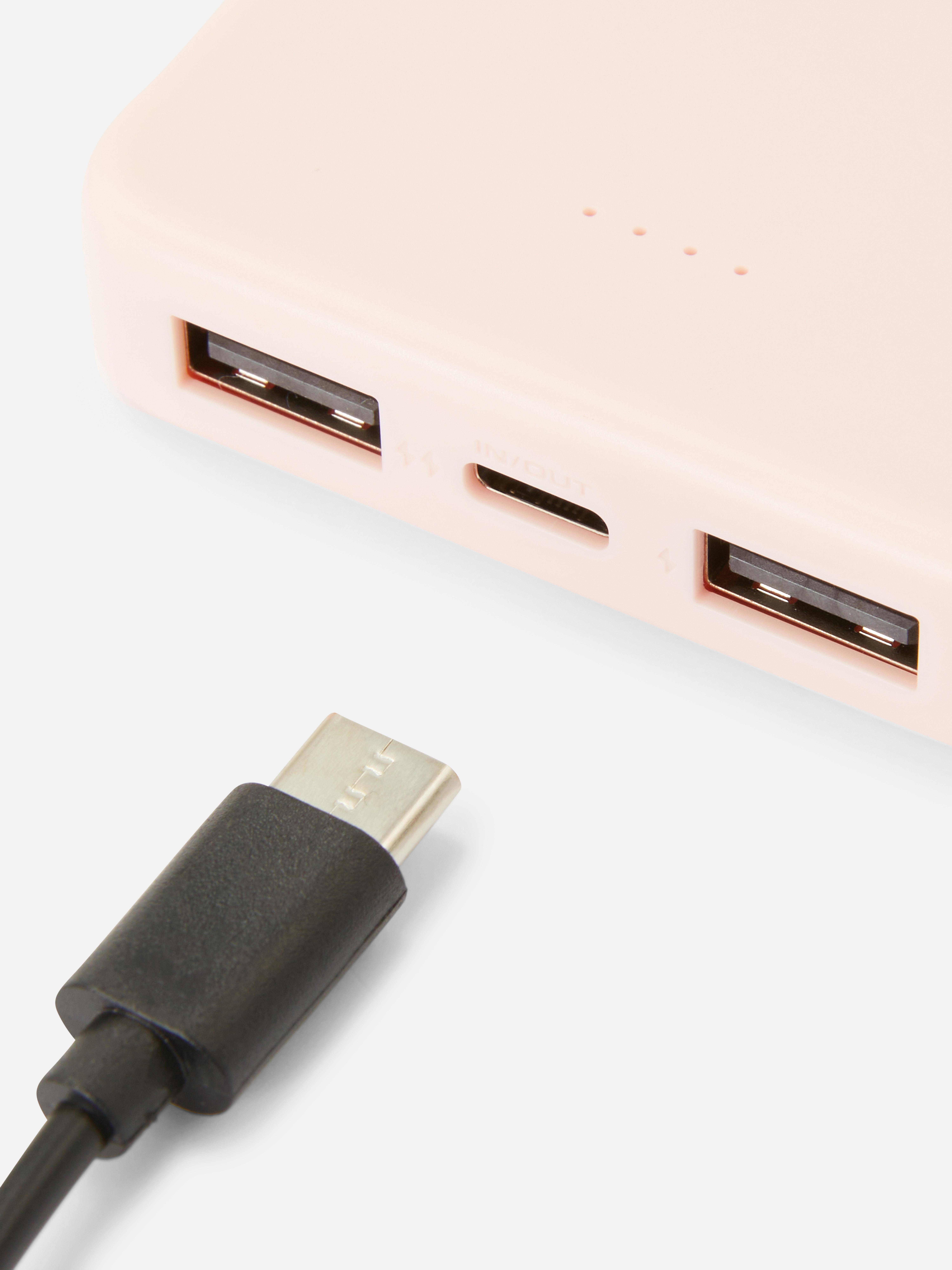 Baterie externă subțire 5000 mAh Un încărcător portabil pentru a încărca dispozitivele tale