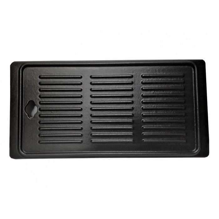 Plancha-Grill - Barbecue-Grillplatte - 45 x 23 cm - Emailliertes Gusseisen - Gasbetrieben - Ideal zum Grillen