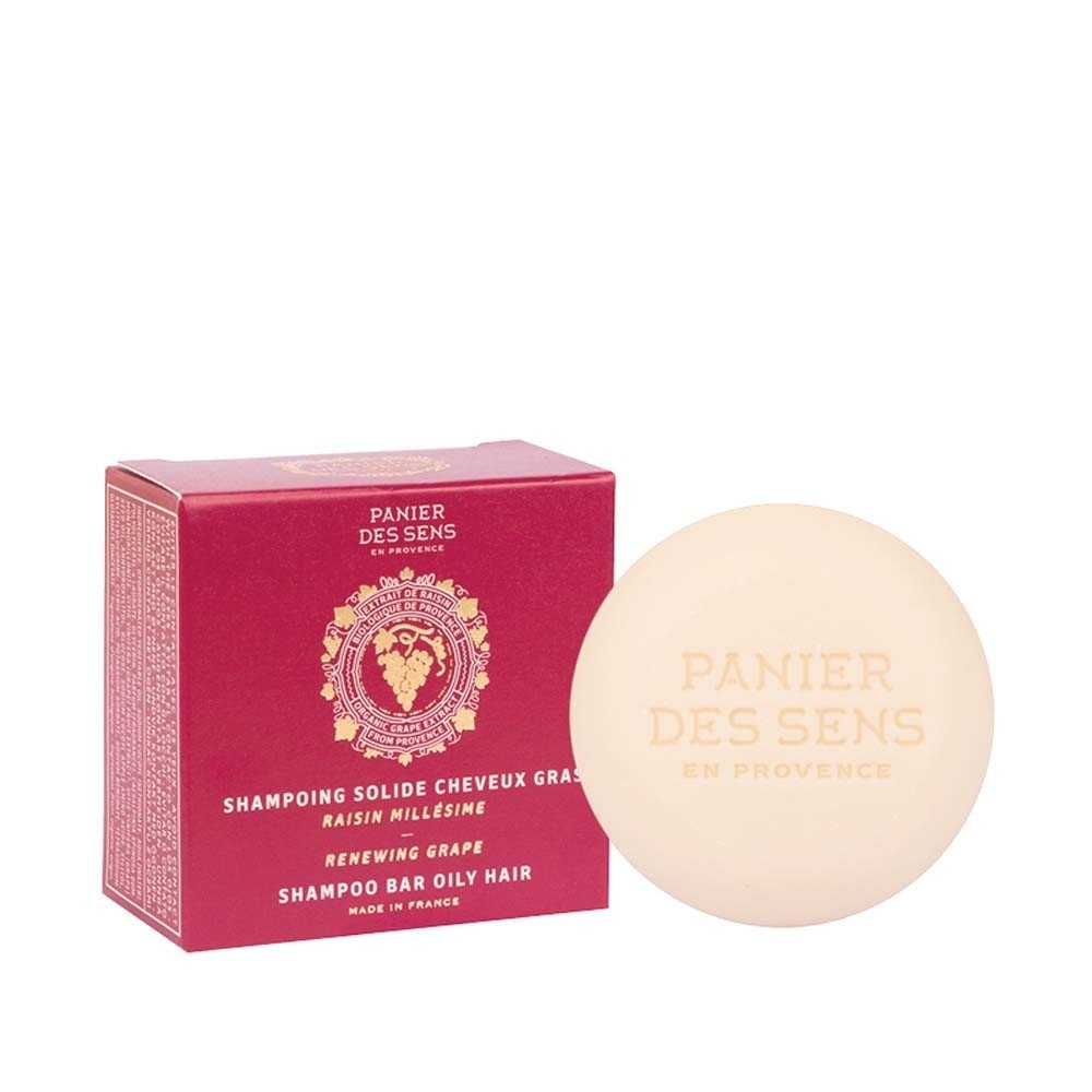 Panier des Sens SHAMPOING SOLIDE CHEVEUX GRAS | Raisin Millésime