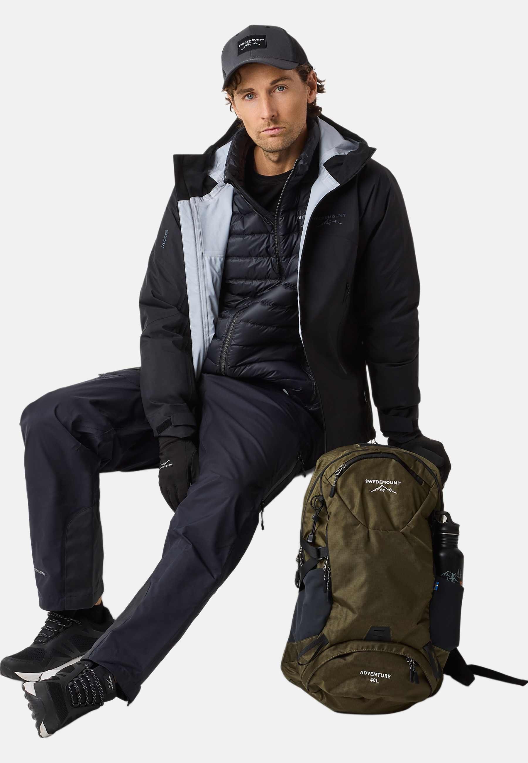 Swedemount HIMALAYA SHELL II - Outdoorjas - zwart