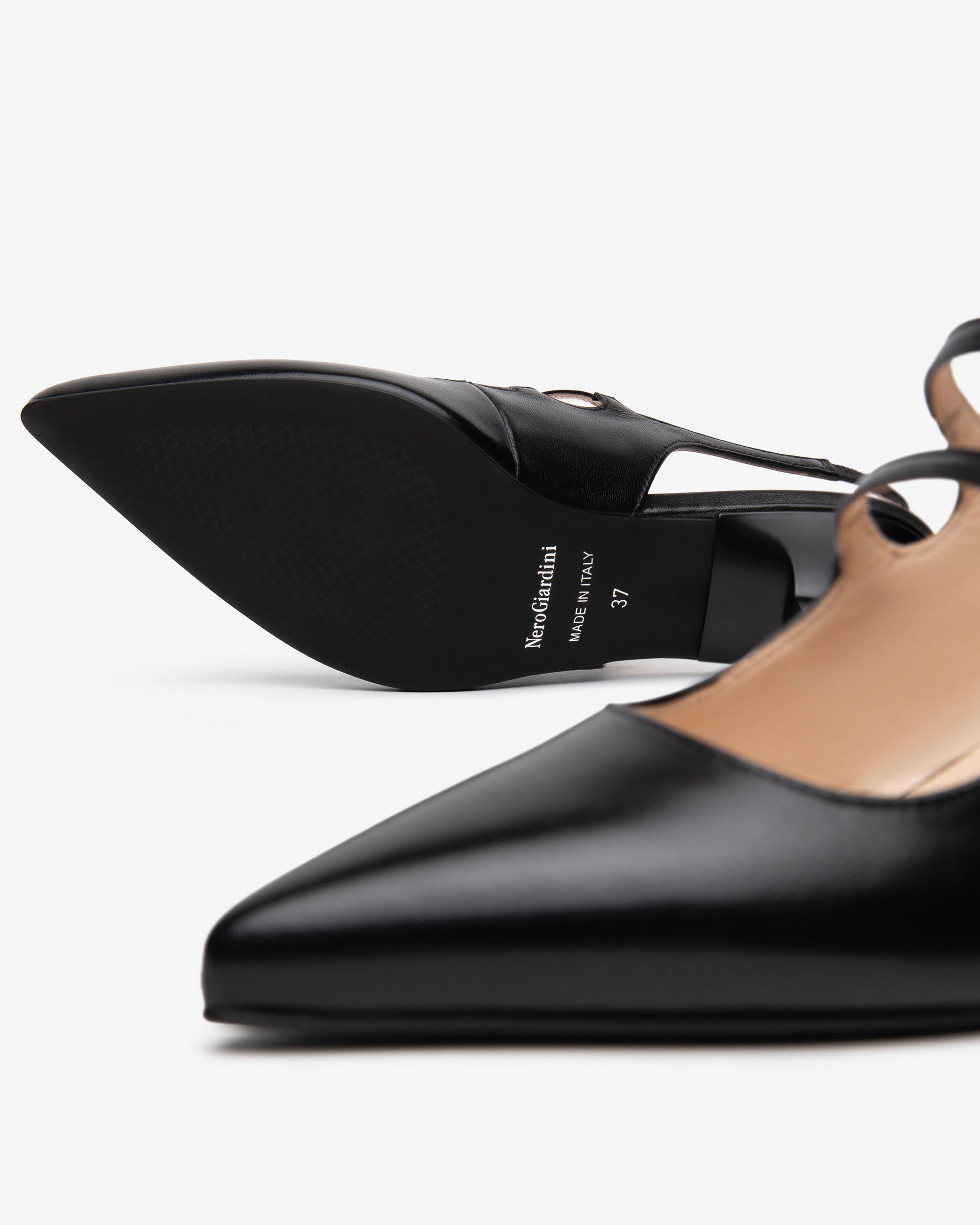 Damen-Slingback aus Leder