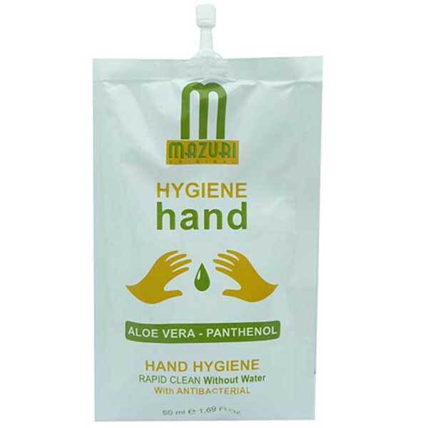 Mazuri Hygenie antibakterinis rankų dezinfekavimo paketėlis