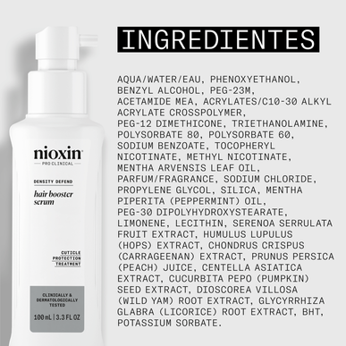 Nioxin Professionals Hair Booster Serum Density Defend Hair Serum Behandling for hårtap Density 100 ml 100 ml
