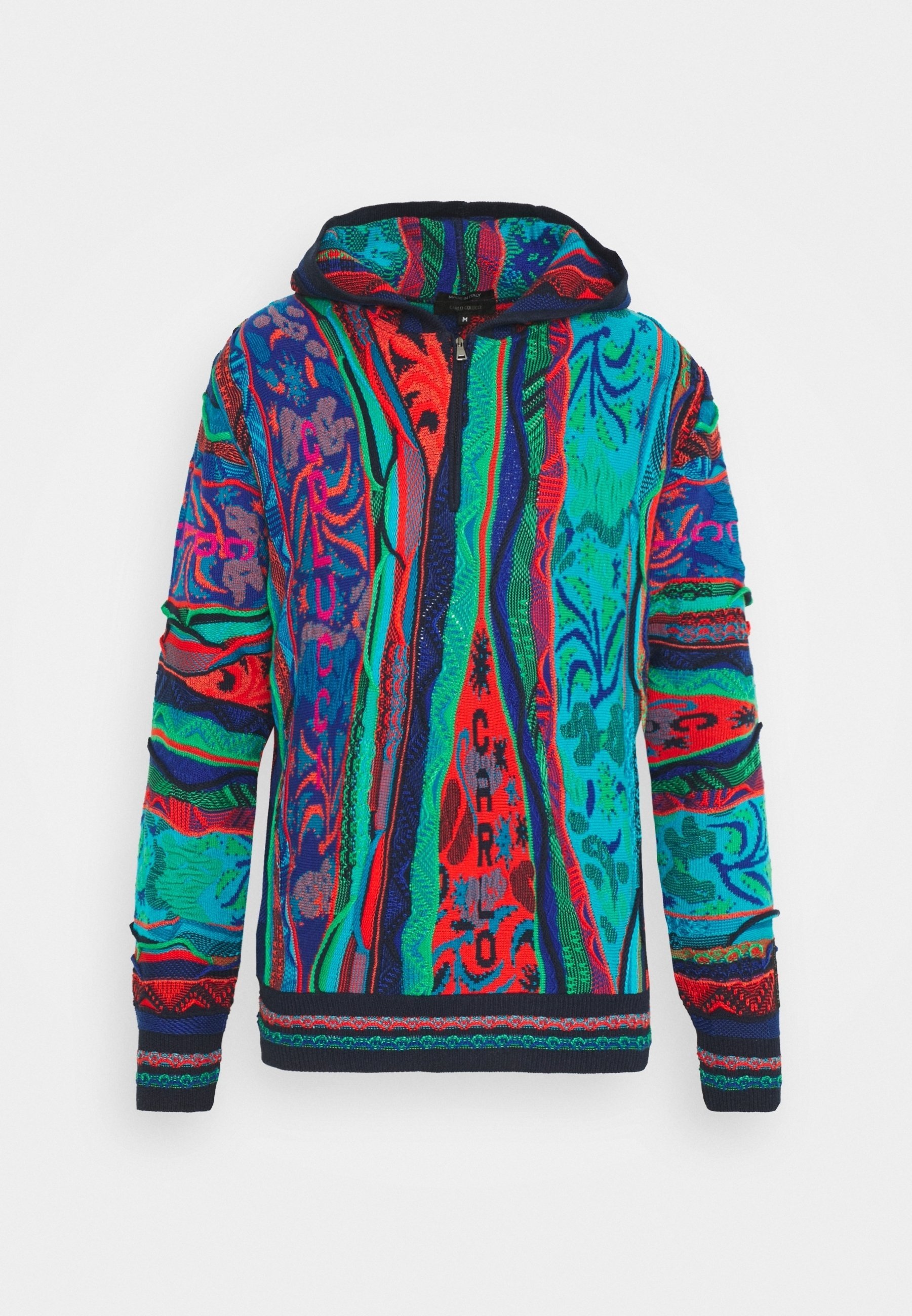 Carlo Colucci Hoodie - donkerblauw
