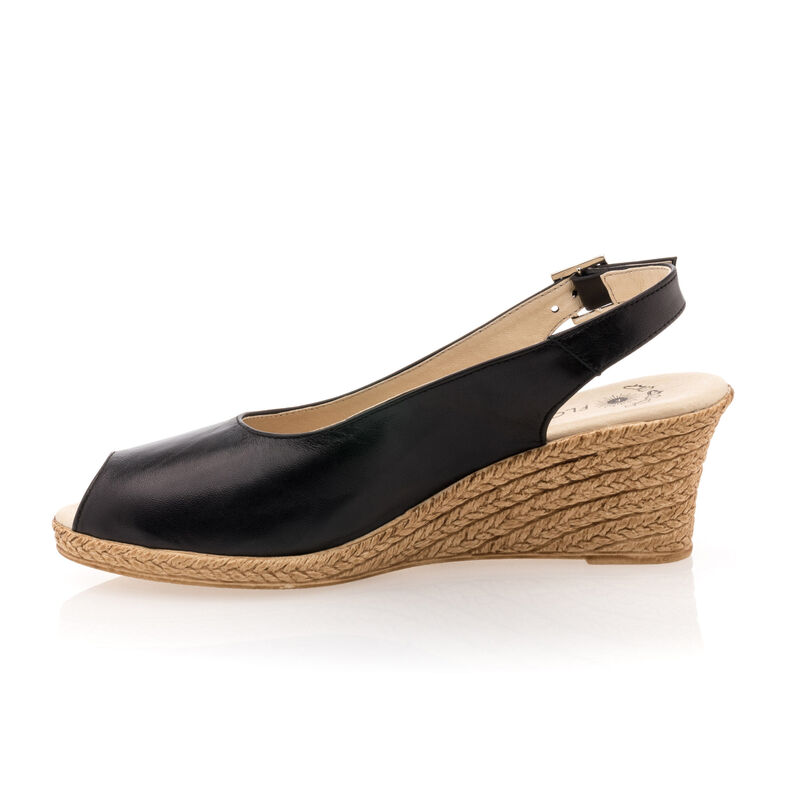 Zapatos cómodos para mujer, color negro.