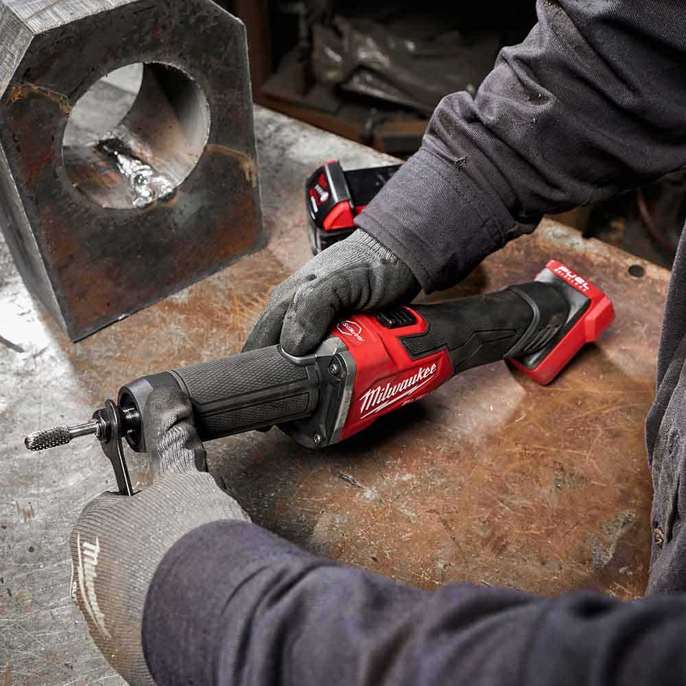 Esmerilhadeira reta MILWAUKEE FUEL™ de 1/4