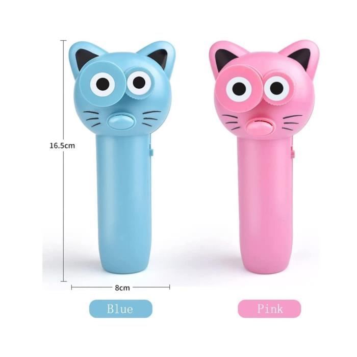 Jouet interactif pour chat - Zip String - Lanceur de corde - Bleu - Intérieur - Mixte