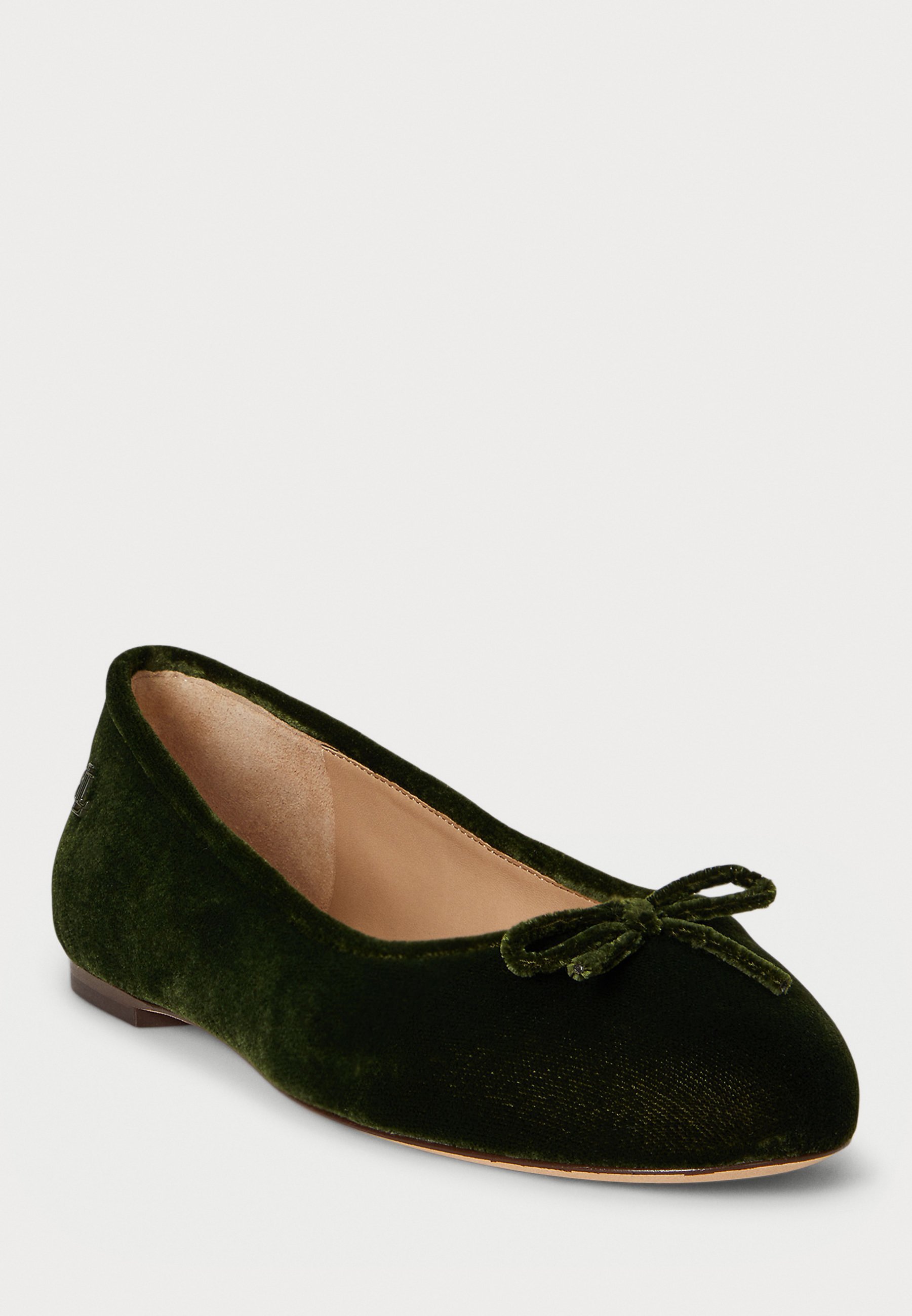 Lauren Ralph Lauren JAYNA III-FLATS-BALLET - Balletpumps - olijfgroen