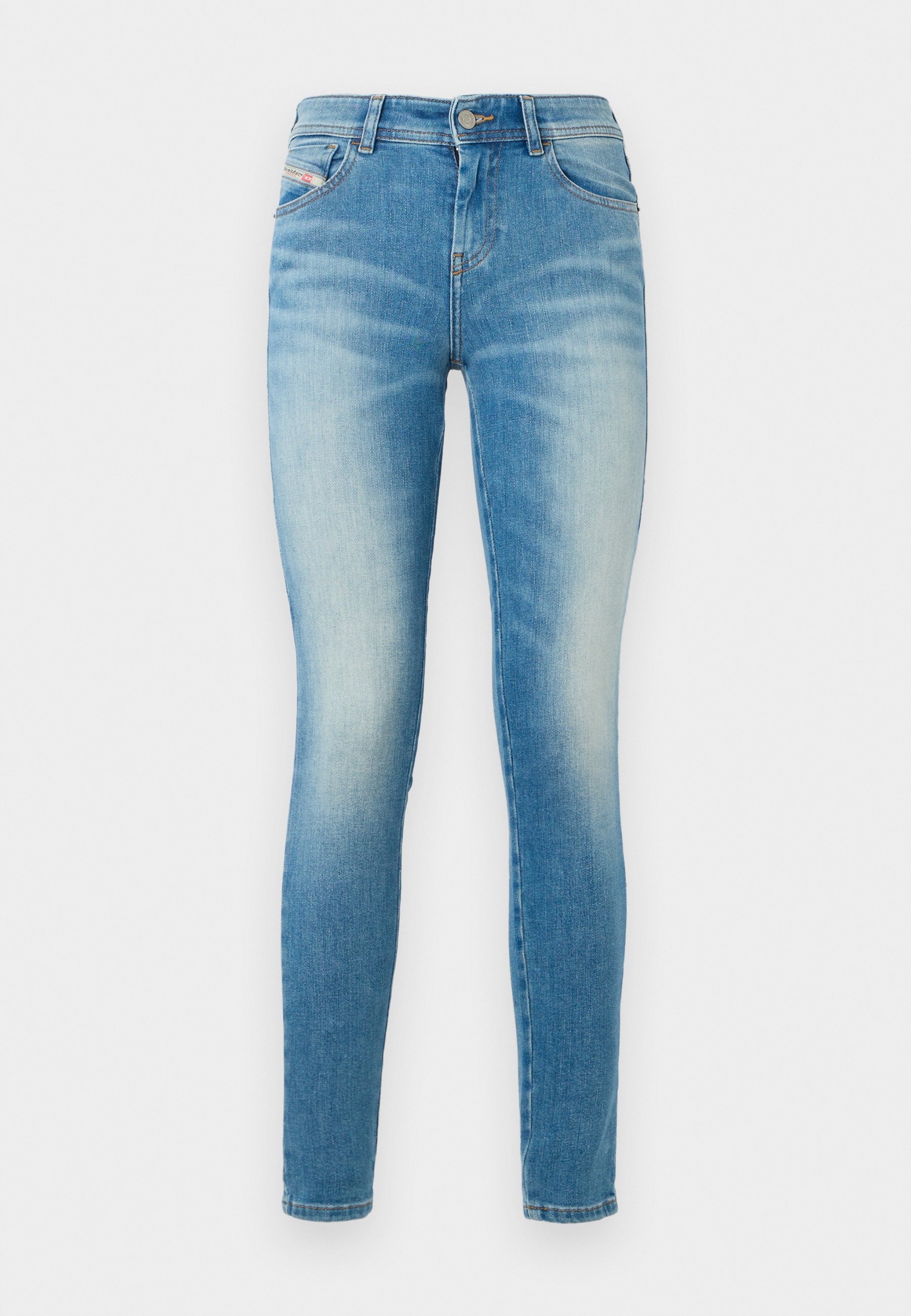 Diesel SLANDY - Jean skinny - bleu
