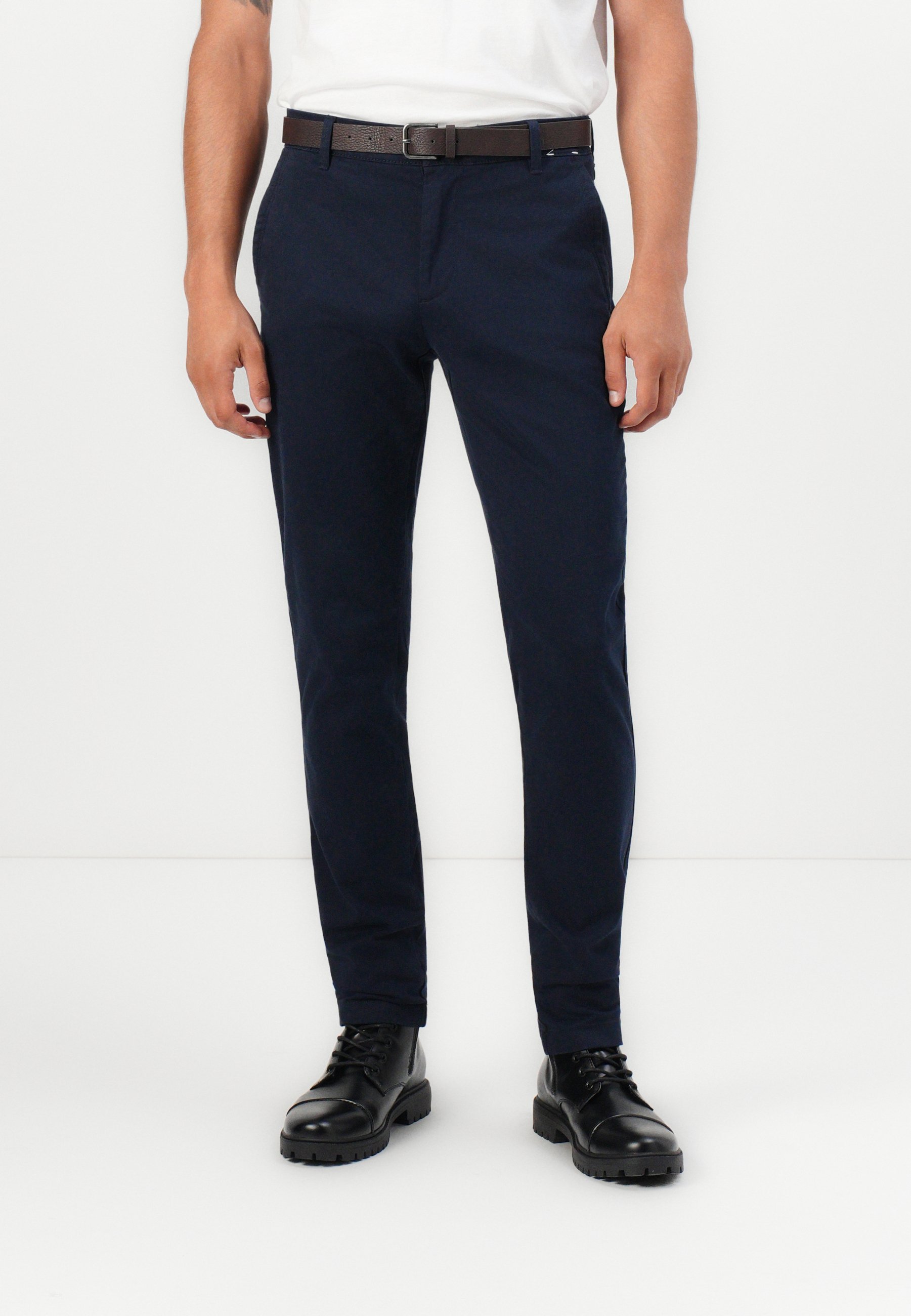 TOM TAILOR SLIM - Chino's - hemelsblauw