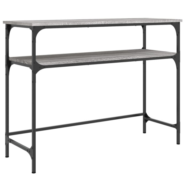 VidaXL Szary 100 x 35.5 x 75 cm Materiał drewnopochodny