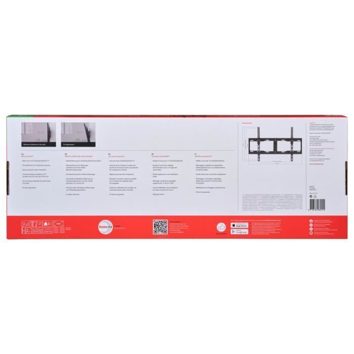 ONE FOR ALL WM4621 Neigbare Wandhalterung für Bildschirme von 81 bis 229 cm (32 bis 90 Zoll) - Maximalgewicht: 100 kg