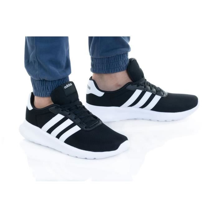 Zapatillas ADIDAS Lite Racer 30 negras - Hombre/Adulto - Con cordones - Sintéticas - Planas