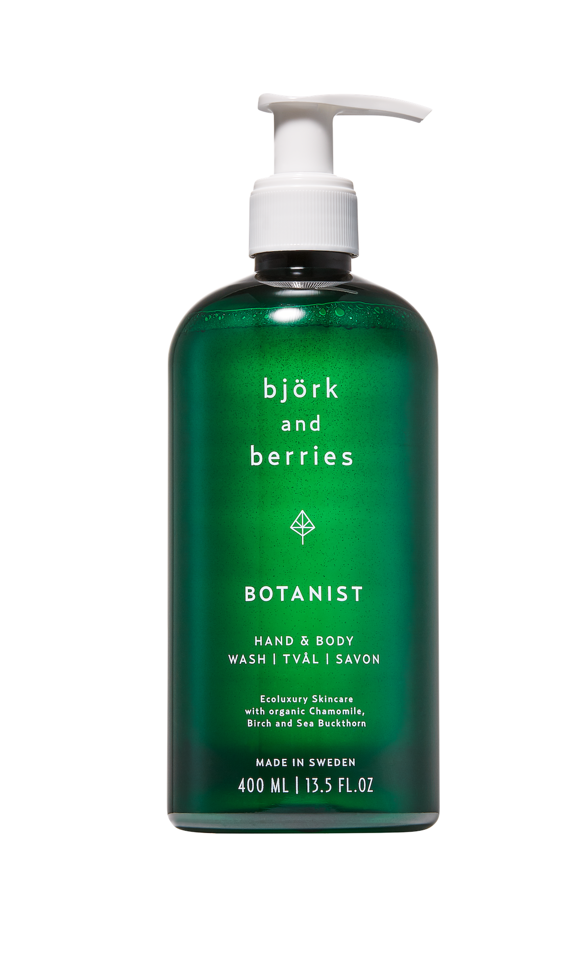 Botanist kéz- és tusfürdő 400 ml - Björk és bogyók
