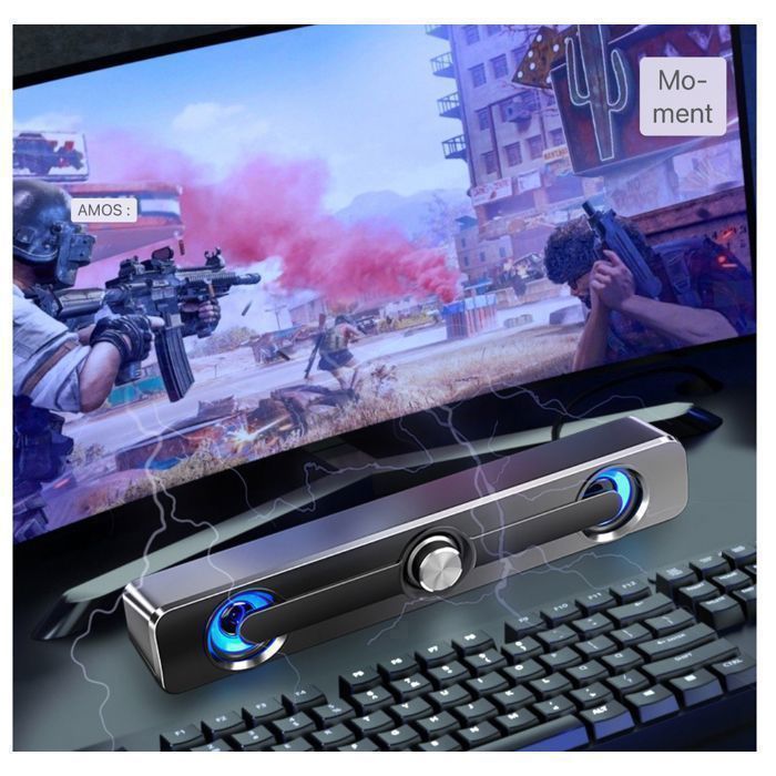 Laptop Speaker, Powerful Professional Sound, Universal 3.5mm Jack