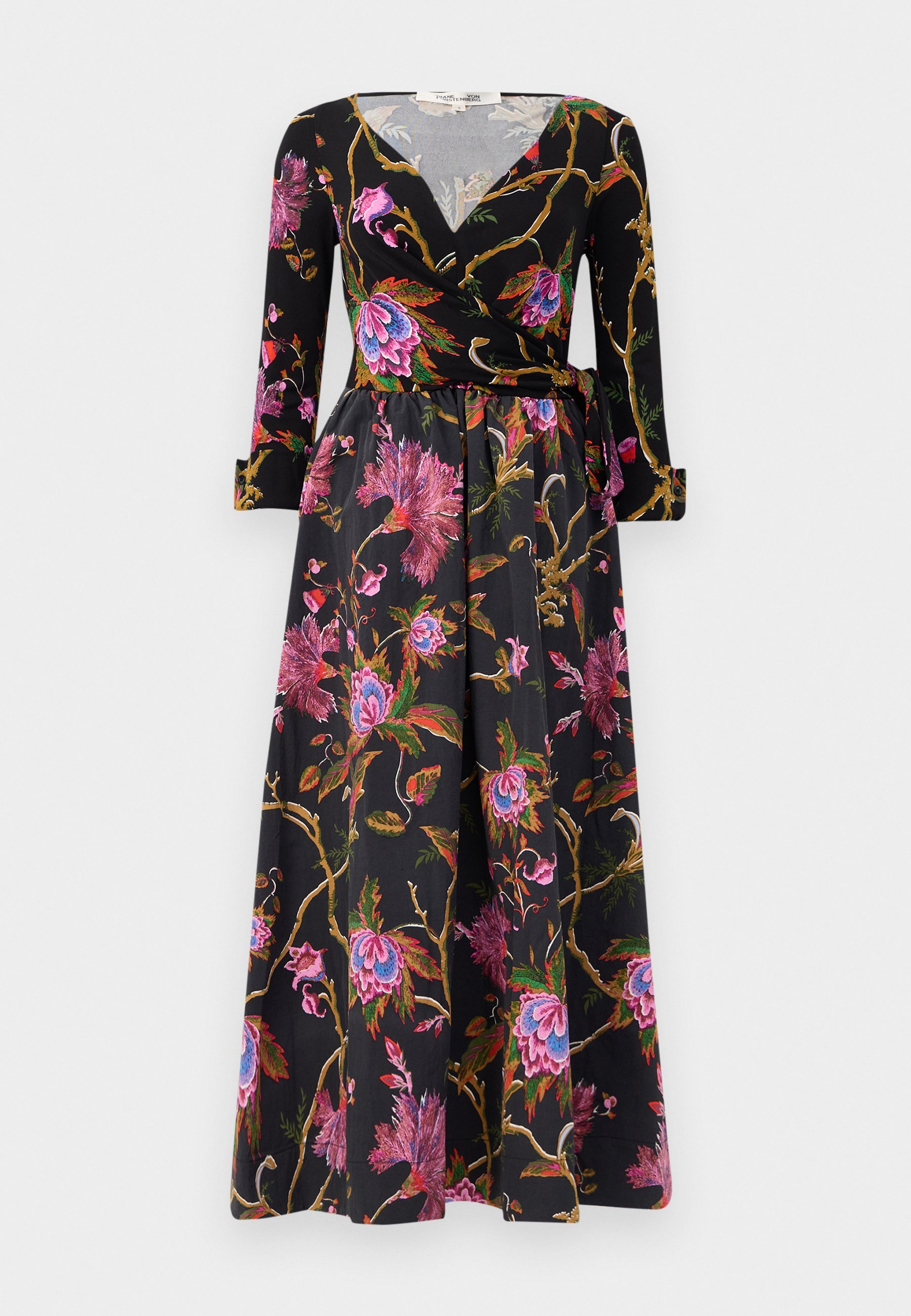 Diane von Furstenberg BALLERINA WICKELKLEID - Tageskleid - Serenissima Schwarz