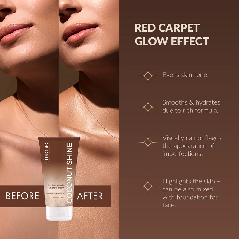 Lirene Perfect Tan Aufhellungscreme, die die Bräune verstärkt