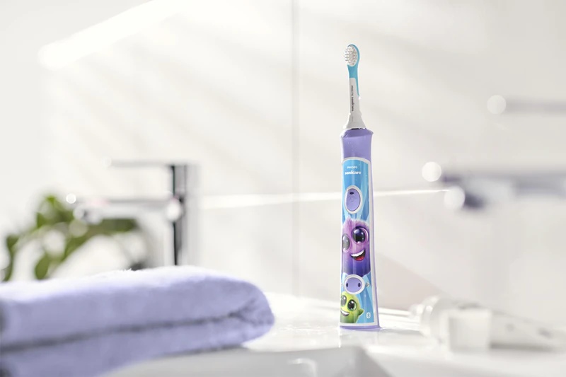 „Philips Sonicare For Kids 3+“ HX6322/12 elektrinis ultragarsinis dantų šepetėlis vaikams