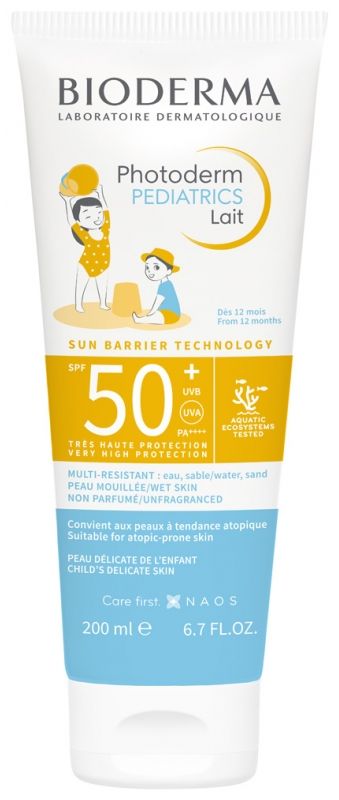 Photoderm Pediatrics SPF50 zaštitna losion za sunčanje za djecu Ljekarna za zaštitu od sunca