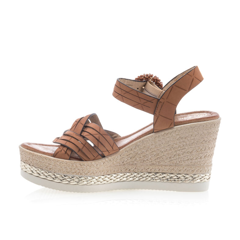 Bruine damessandalen / open teenschoenen