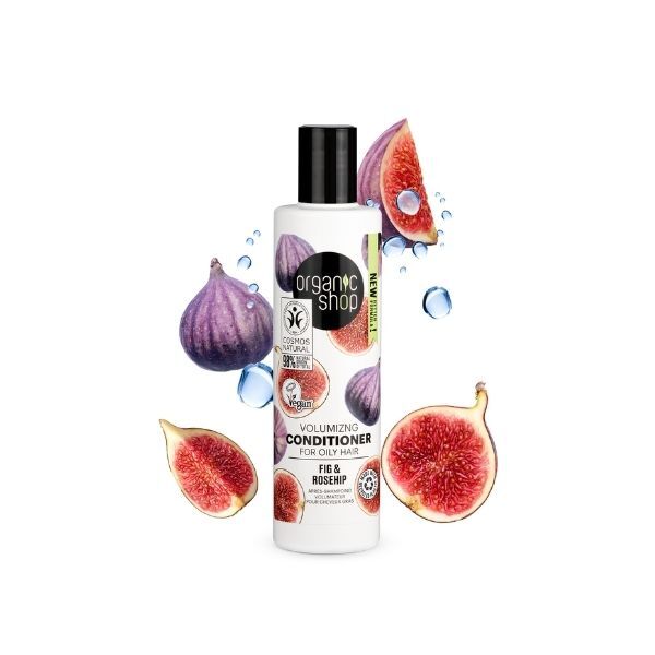 Organic Shop Objemový kondicionér pre mastné vlasy 280 ml