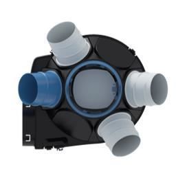 Kit de ventilación autorregulable de flujo único Agalina - SAUTER