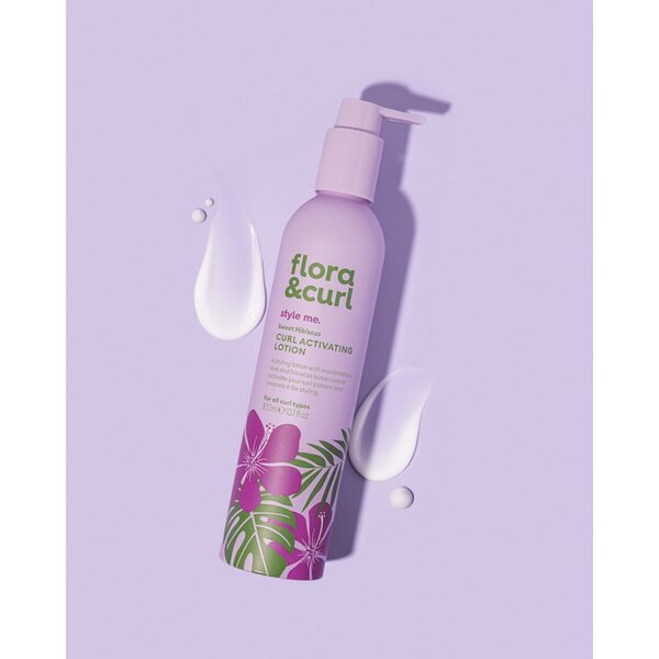Flora & Curl Losion za aktiviranje kovrča Slatki hibiskus 300 ml