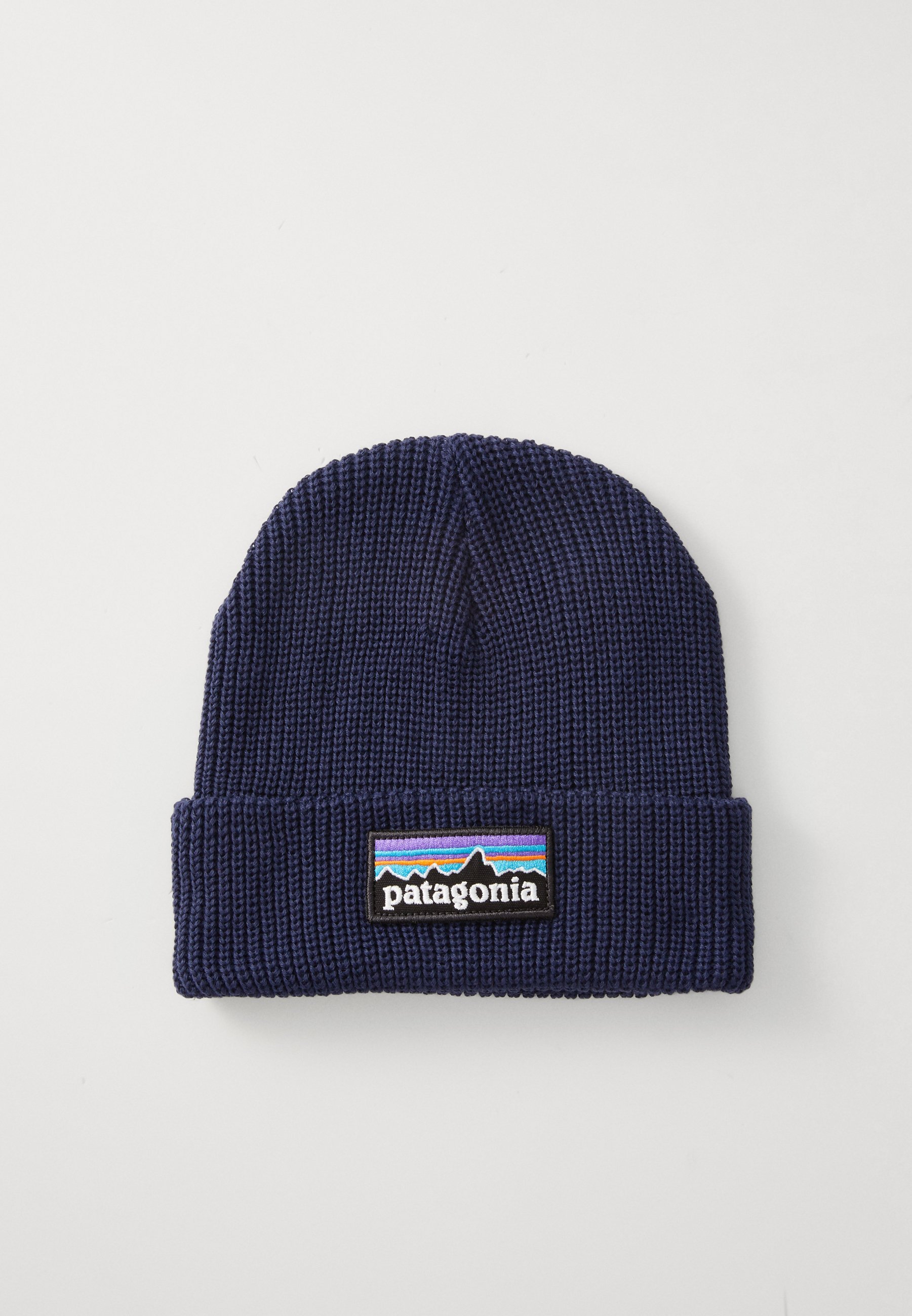 Bonnet unisexe Patagonia avec logo - Bleu marine neuf