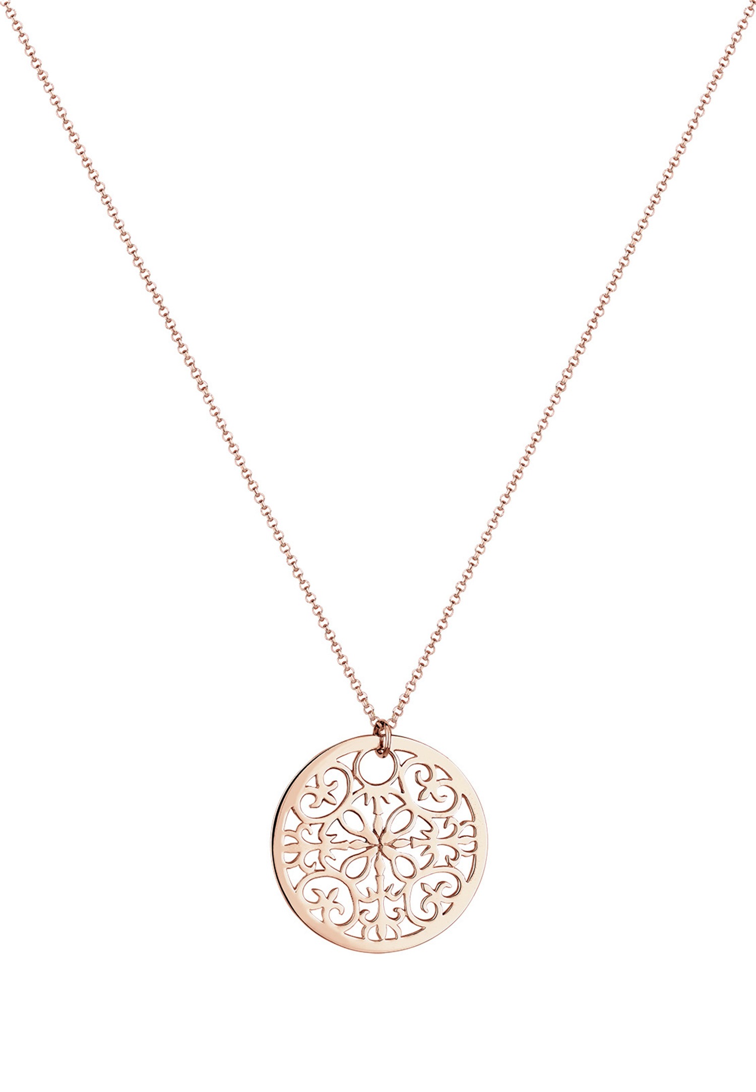 Elli Femme Pendentif Ornemental Boho en Argent Sterling 925