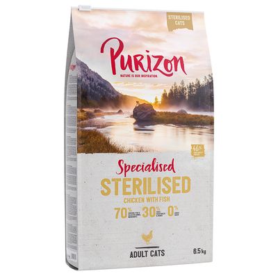 6,5 kg Purizon Trockenfutter für Katzen – Sonderpreis!*