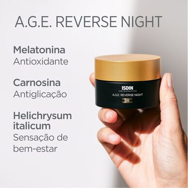Isdinceutics AGE Reverse Night Cream Repair Remodels -yövoide 50g