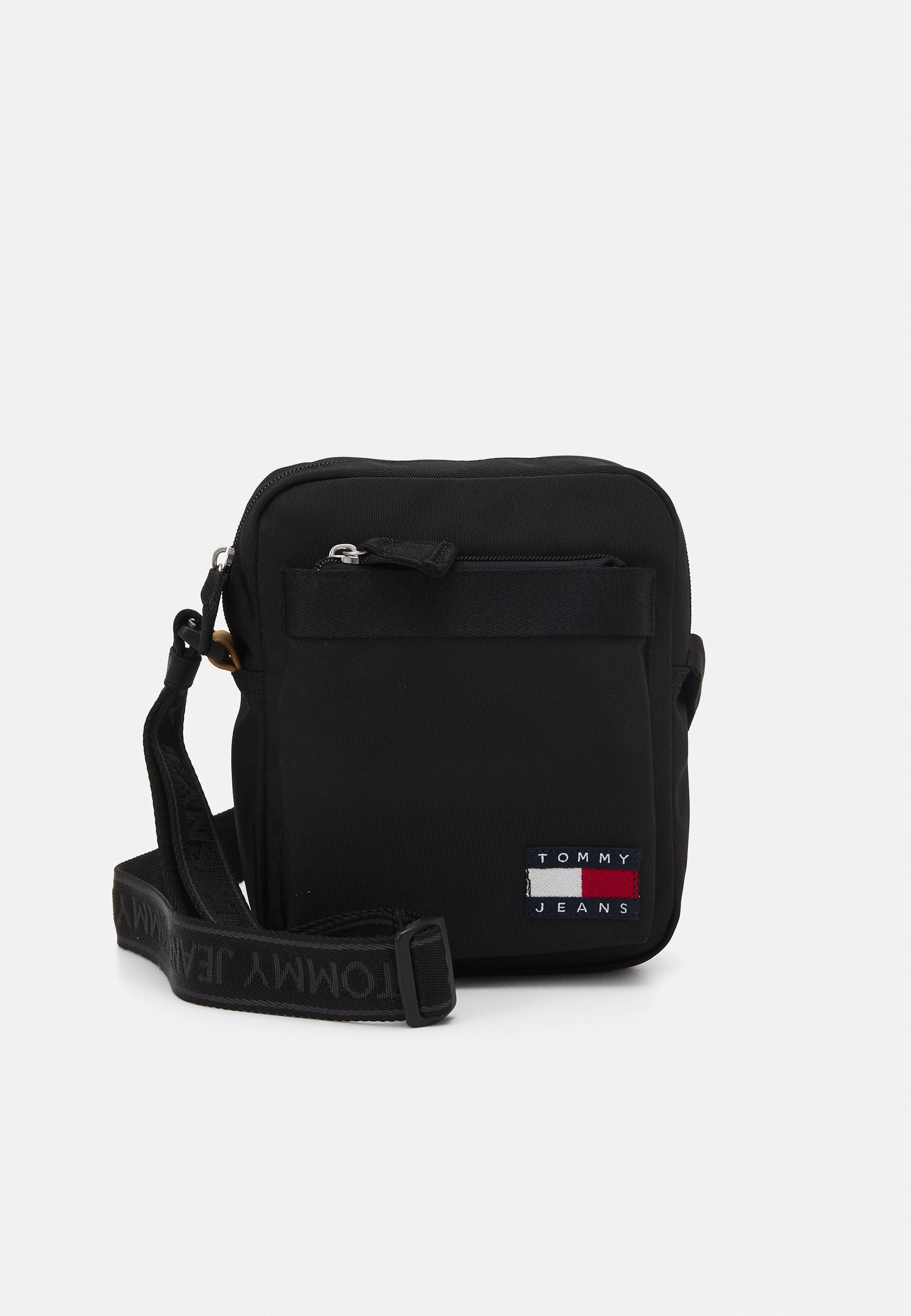 Tommy Jeans ESSENTIAL DAILY REPORTER UNISEX - Crossbodytas - zwart
