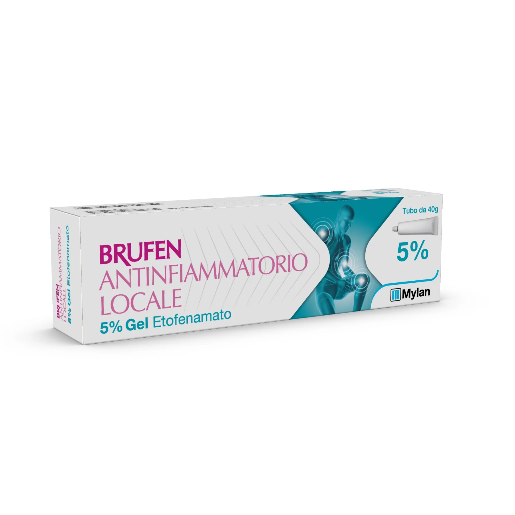 BRUFE Brufen Gel antiinflamatorio local al 5% 40 g Dolor articular