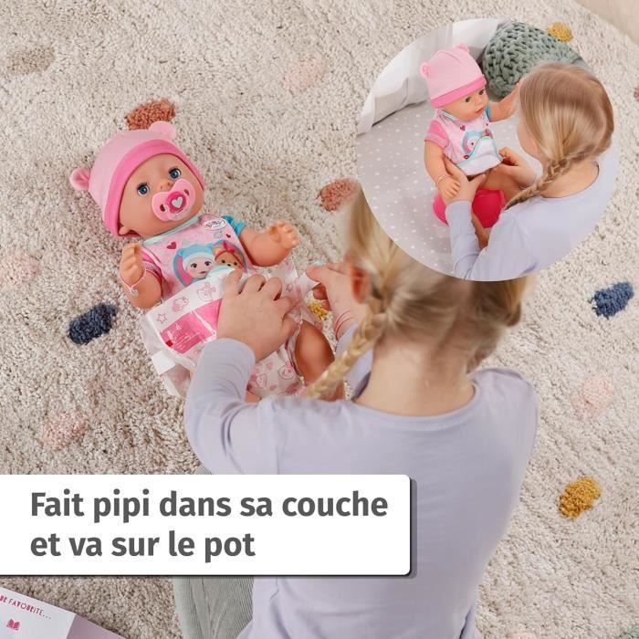 Poupée - BABY born - Emma - 10 Fonctions - 43 cm - Accessoires Inclus
