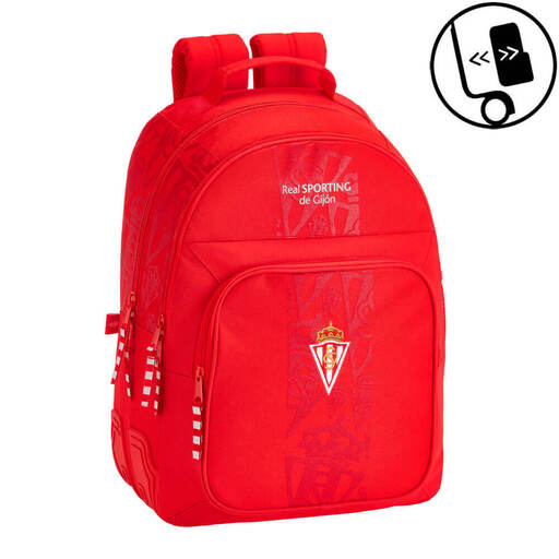 Sporting Gijón Rucksack, doppelt verstärkt