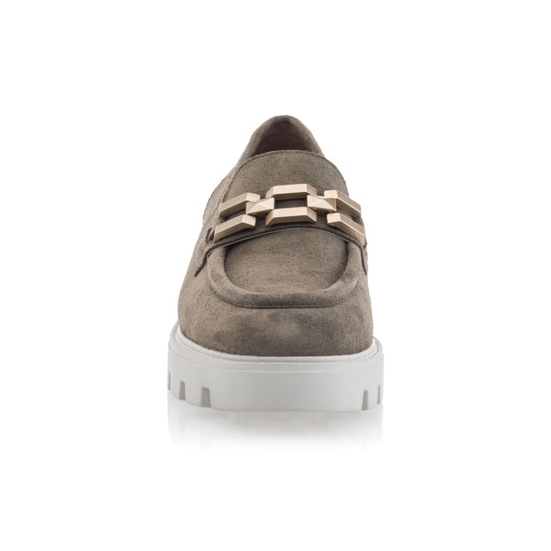 Grønne loafers/båtsko til dame