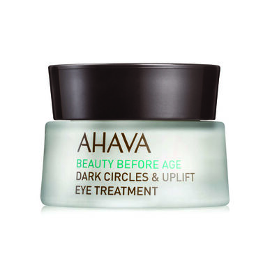 Ahava Tummat silmänaluset ja kohottava silmänympärysvoide 15 ml