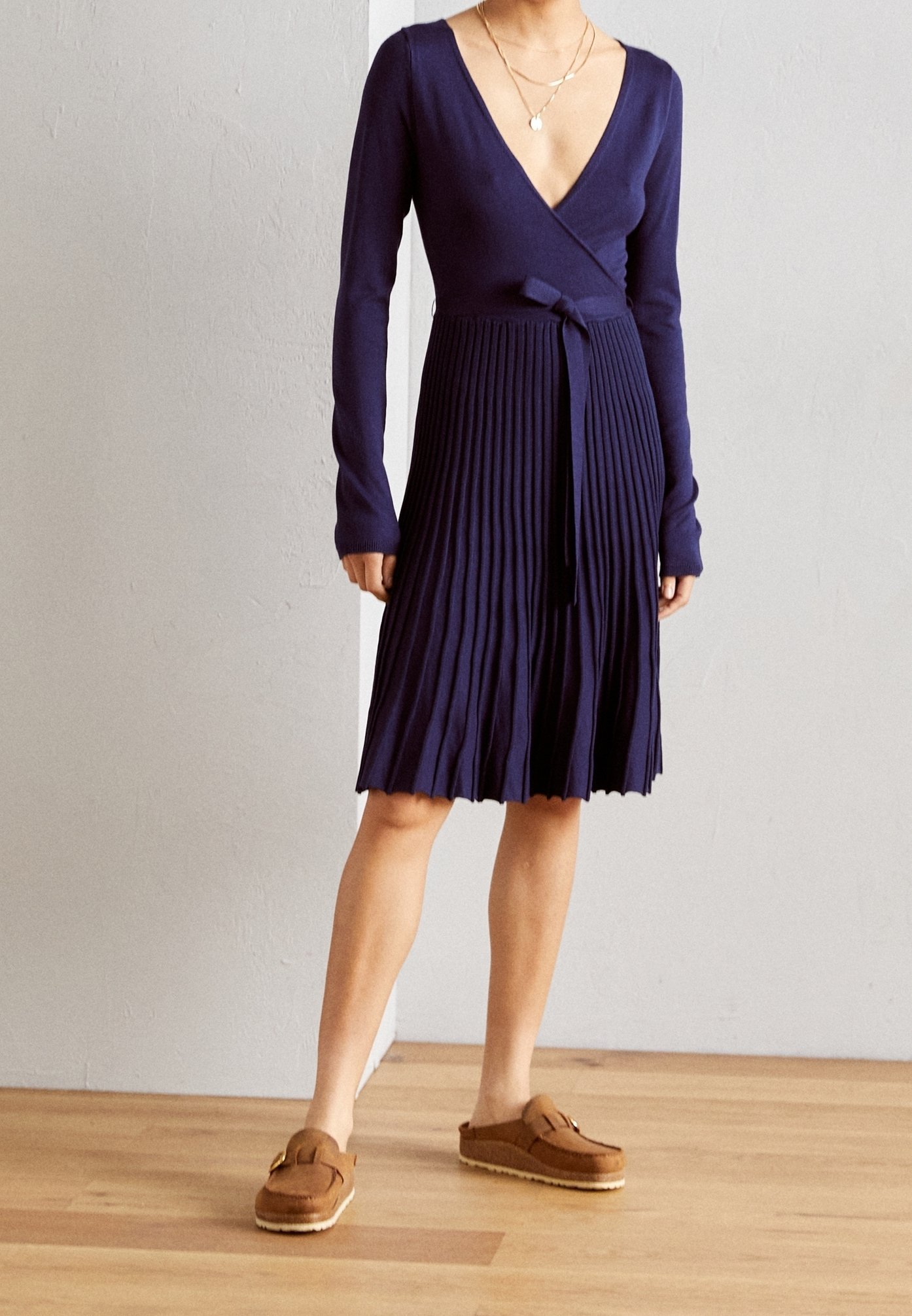 Abito maglione Anna Field - blu scuro