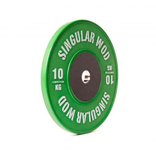  10 kg enkelt træ olympisk skive